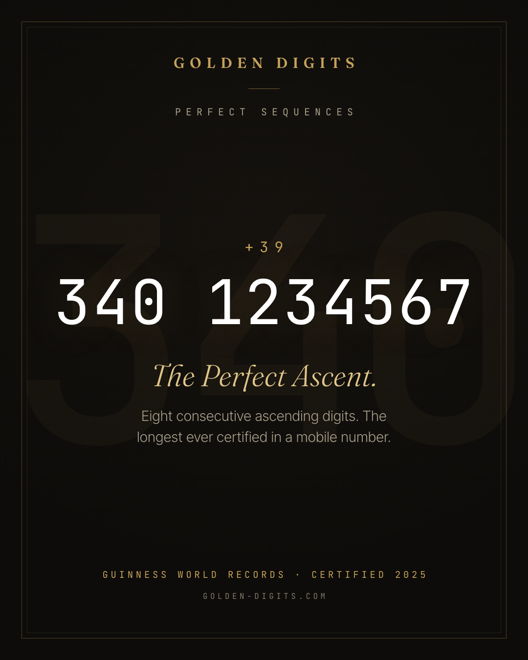 The Perfect Ascent