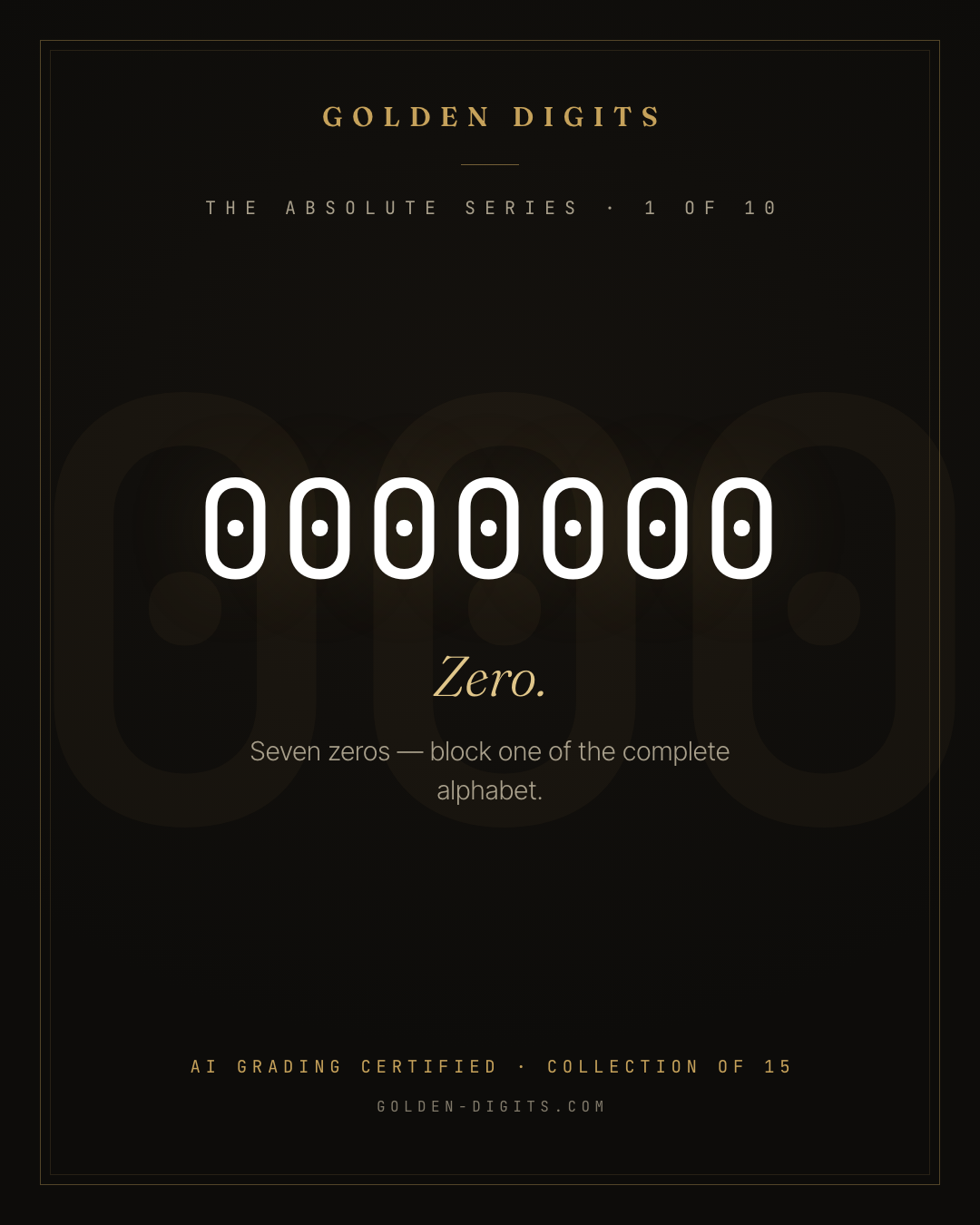 Zero