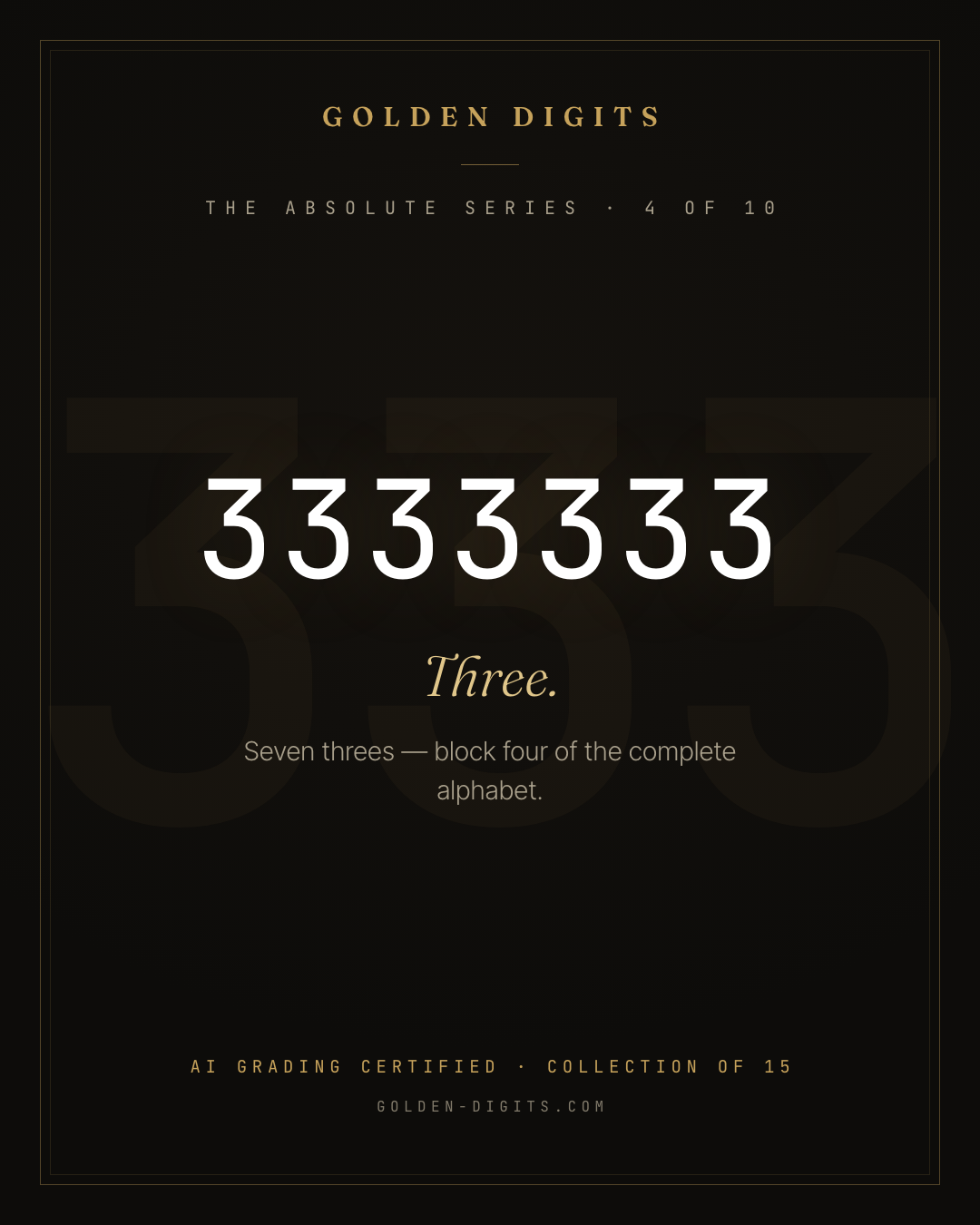 Three