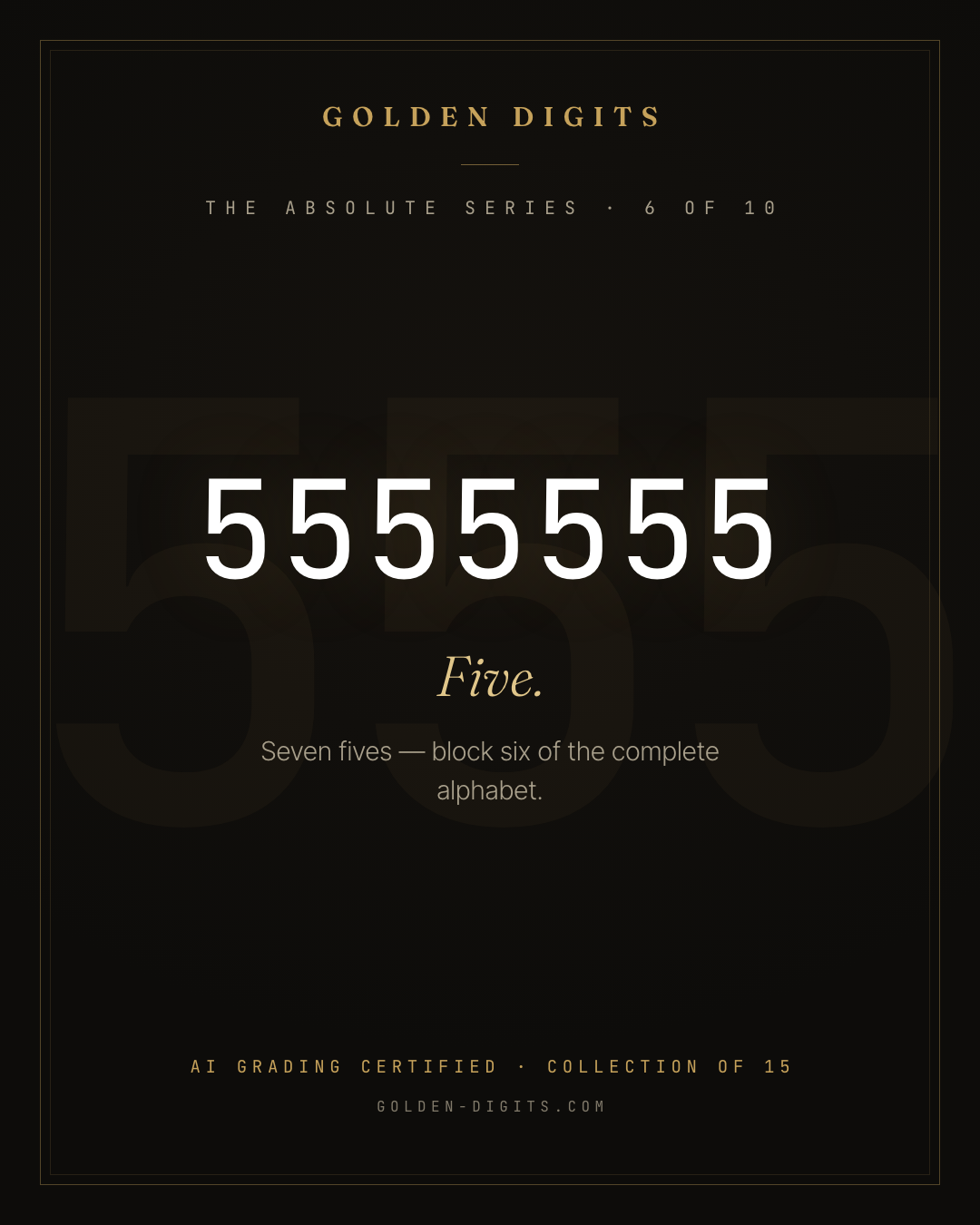 Five