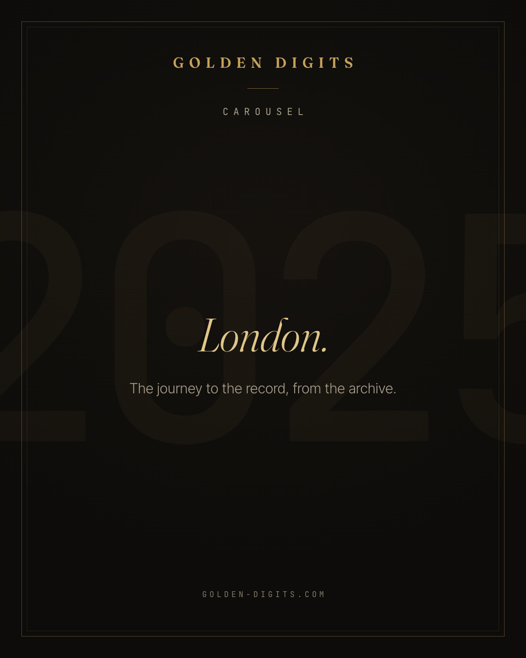 Londra, il viaggio