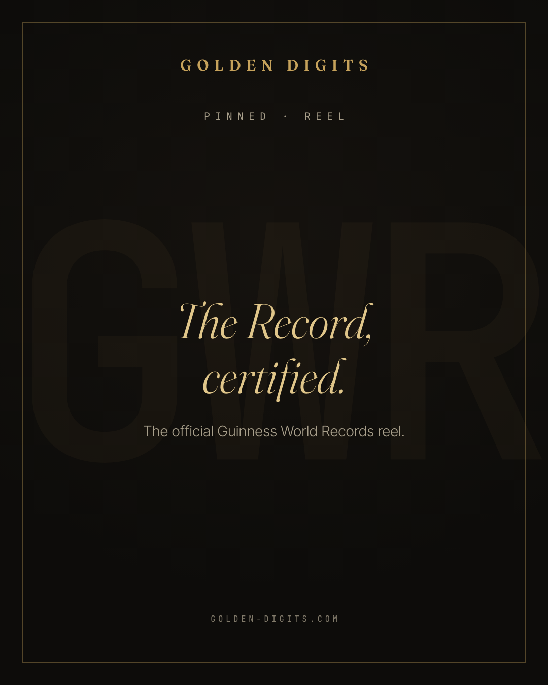 Il reel Guinness